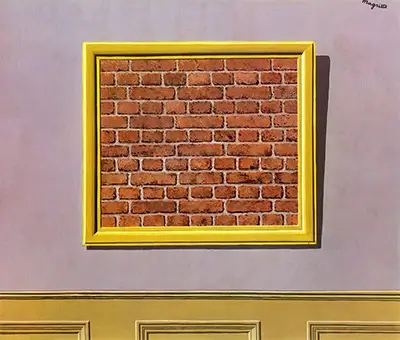 Der leere Bilderrahmen (The Empty Picture Frame) Rene Magritte